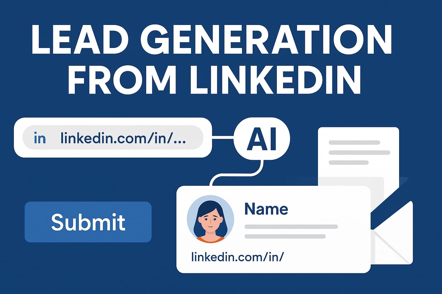 LinkedIn lead research and personalised outreach