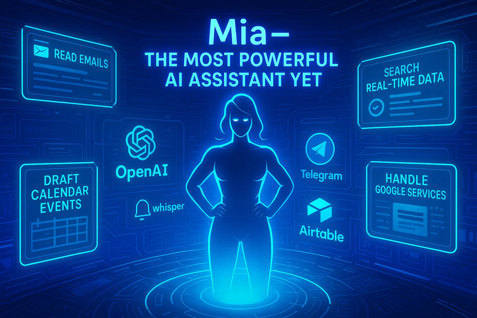 Voice-driven personal assistant on Telegram